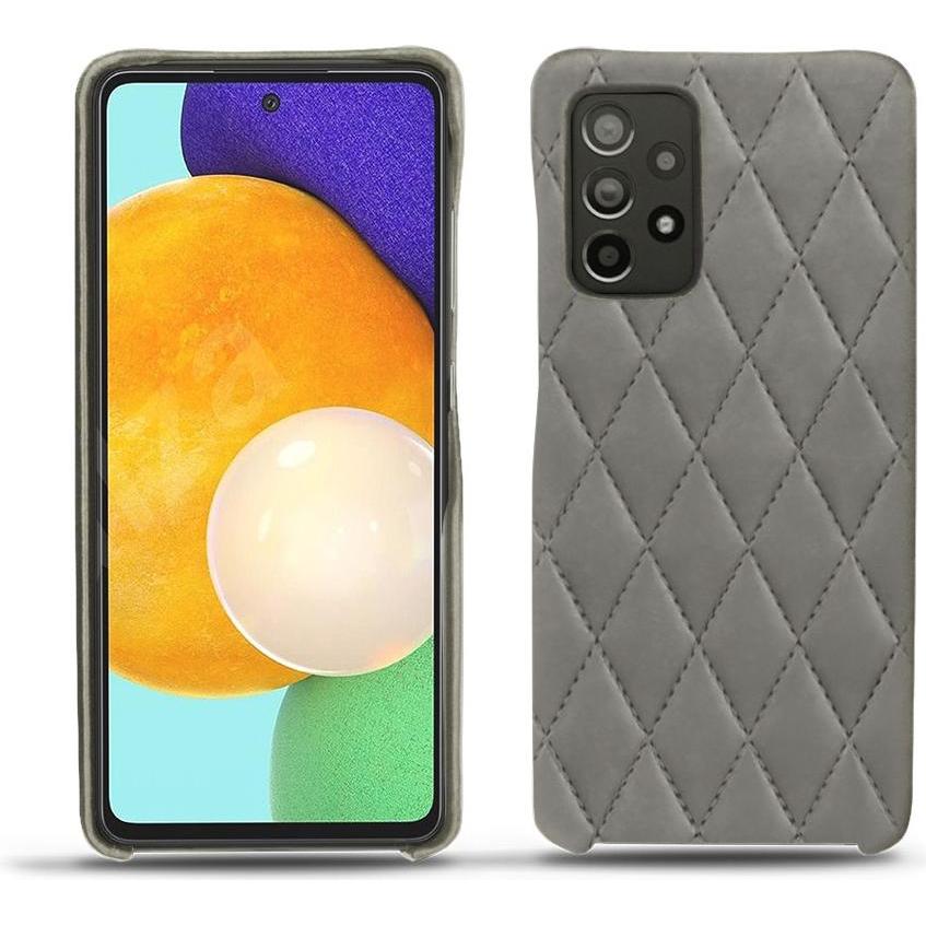 Noreve Lederschutzhülle (Samsung Galaxy A52), Smartphone Hülle, Grau