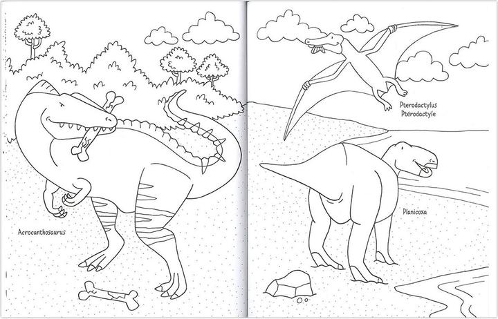 Nährwerte und Zutaten Kleurboek Dinosaurussen