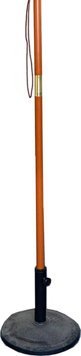 Actual product image Mojawo XXL Holz Sonnenschirm Marktschirm Gartenschirm Holzgestell Beige Ø4m (4 m)