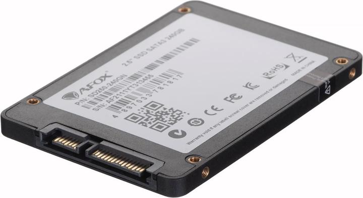 Actual product image AFOX SSD 240GB 2.5" SATA III 6Gb/s 240GN SD250 (240 GB, 2.5")