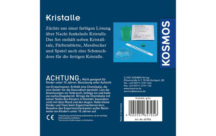 Image du produit Kosmos Cultiver soi-même des cristaux verts