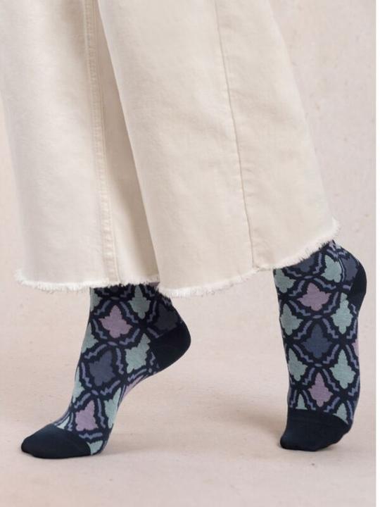 Produktbild Bleuforêt Veloutées Socken Mosaique (Einzelpack, 39 - 41)