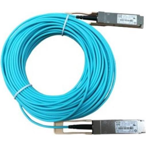 Thumbnail - HPE E N 0 Active Optical Cable QSFP28 to QSFP28 (20 m), Netzwerkkabel