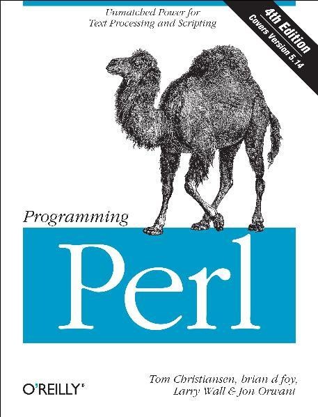 Image du produit Programming Perl (Anglais, Christiansen Tom, 2012)