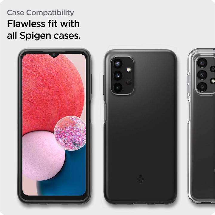 Actual product image Spigen TEMPERED GLASS ALM GLAS.TR 2 PACK GALAXY A13 4G (2 pcs., Samsung Galaxy A13)