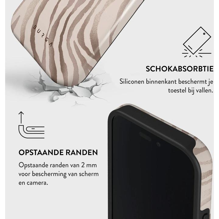 Actual product image Burga Tough Case Apple iPhone 16 - Lustre (Apple iPhone 16)