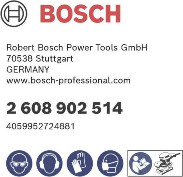 Productafbeelding Bosch Professional Zubehör EXPERT C470 Schleifpapier Set, 93x186mm, K60/80/120/180/240, 50-tlg.Starter Pack (120, 180, 240, 60, 80)