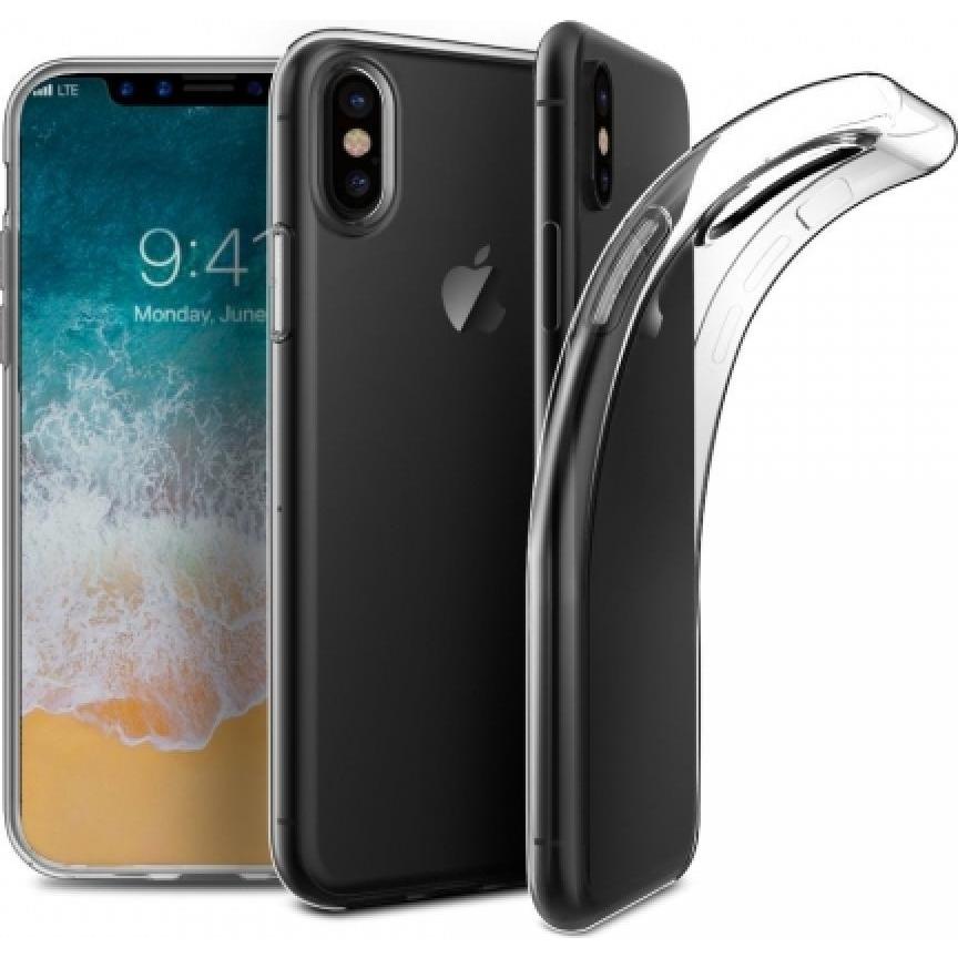 Thumbnail - Screenguard Apple iPhone XS Flexible TPU Clear Case (Apple iPhone XS), Smartphone Hülle, Transparent