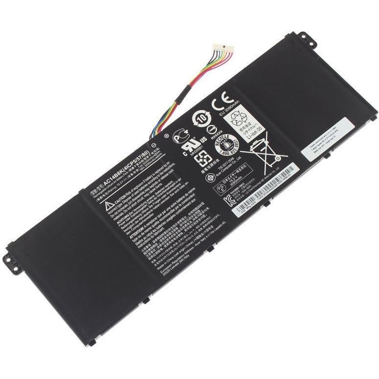 CoreParts Akku MicroBattery Acer (MBXAC-BA0008) (4 Zellen, 3150 mAh), Notebook Akku, Schwarz