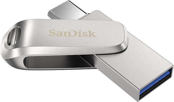 Actual product image SanDisk Ultra Dual Drive Luxe (1000 GB, USB-C, USB-A)