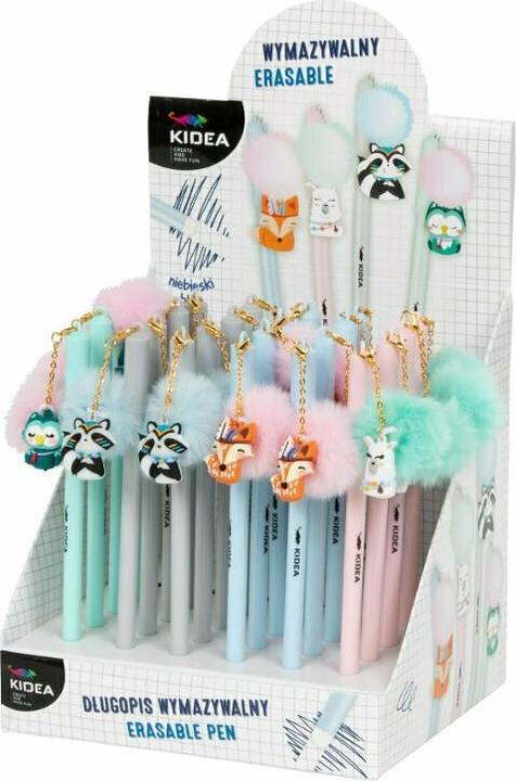 Actual product image Kidea Radierbarer Kugelschreiber mit F-Figur (36 Stück) (Multicoloured, 36 x)