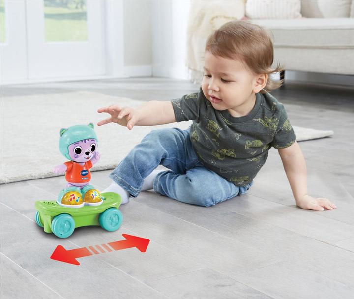 Immagine prodotto VTech Amici degli animali Kato il gatto con lo skateboard (Olandese)