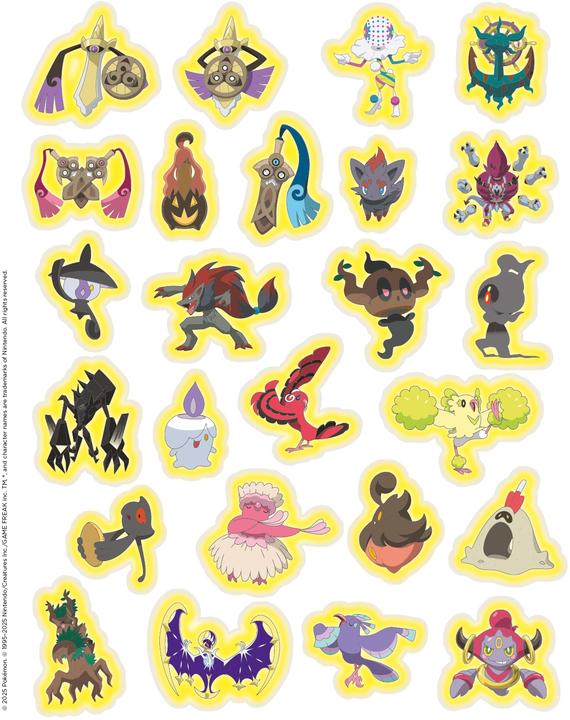 Produktbild Panini Pokémon: Der grosse Glow-in-the-Dark Stickerspass