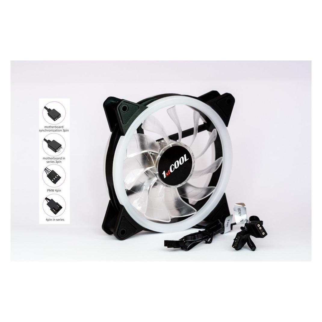 1st Cool Aura Evo Dual Ring (120 mm, 1x) (F12-AURA-EVO-DR)