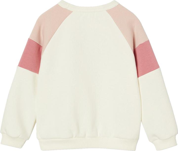Actual product image Vertbaudet Mädchen Colorblock-Sweatshirt mit Recycling-Polyester (128)