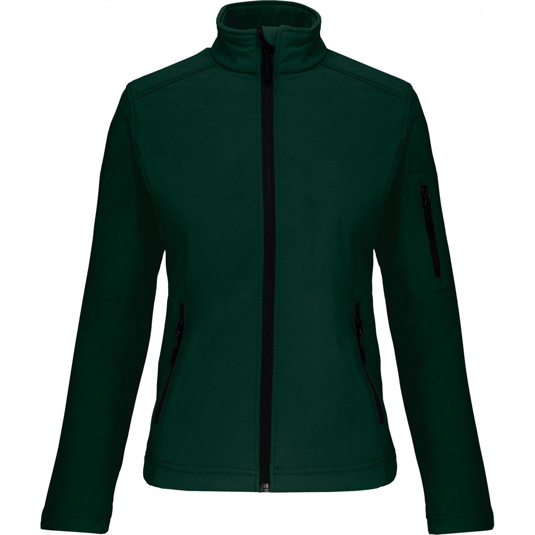 Kariban, Damen, Jacke, Softshell (4XL), Grün, 4XL