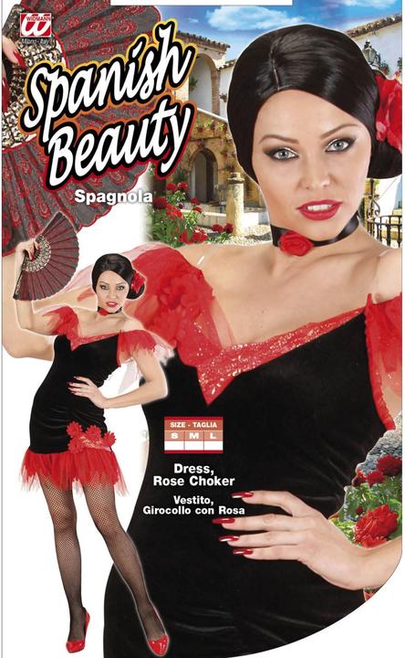 Immagine prodotto Widmann SPANIERIN (Kleid, Halsband mit Rose), S (S)