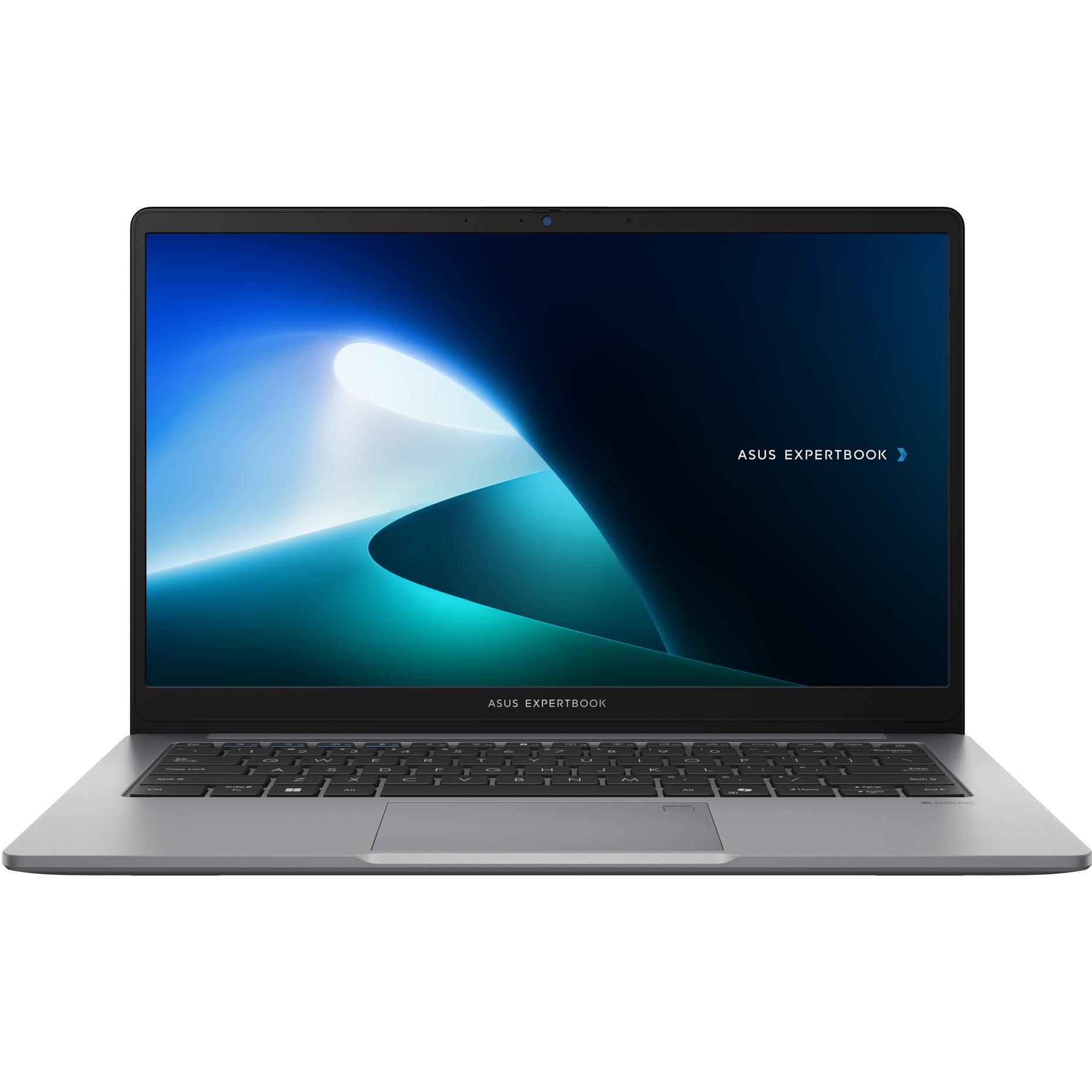 ASUS ExpertBook P1 (14", 512 GB, 16 GB, DE, Intel Core i5-13420H), Notebook, Grau
