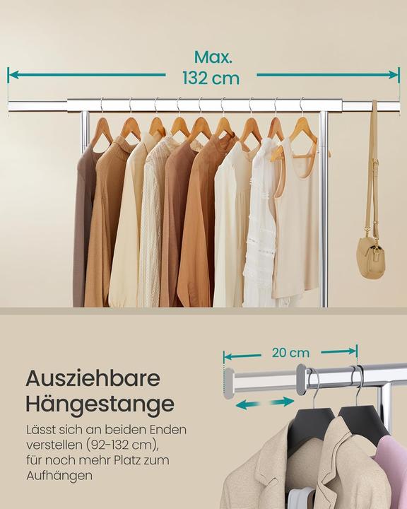 Actual product image Songmics Coat rack