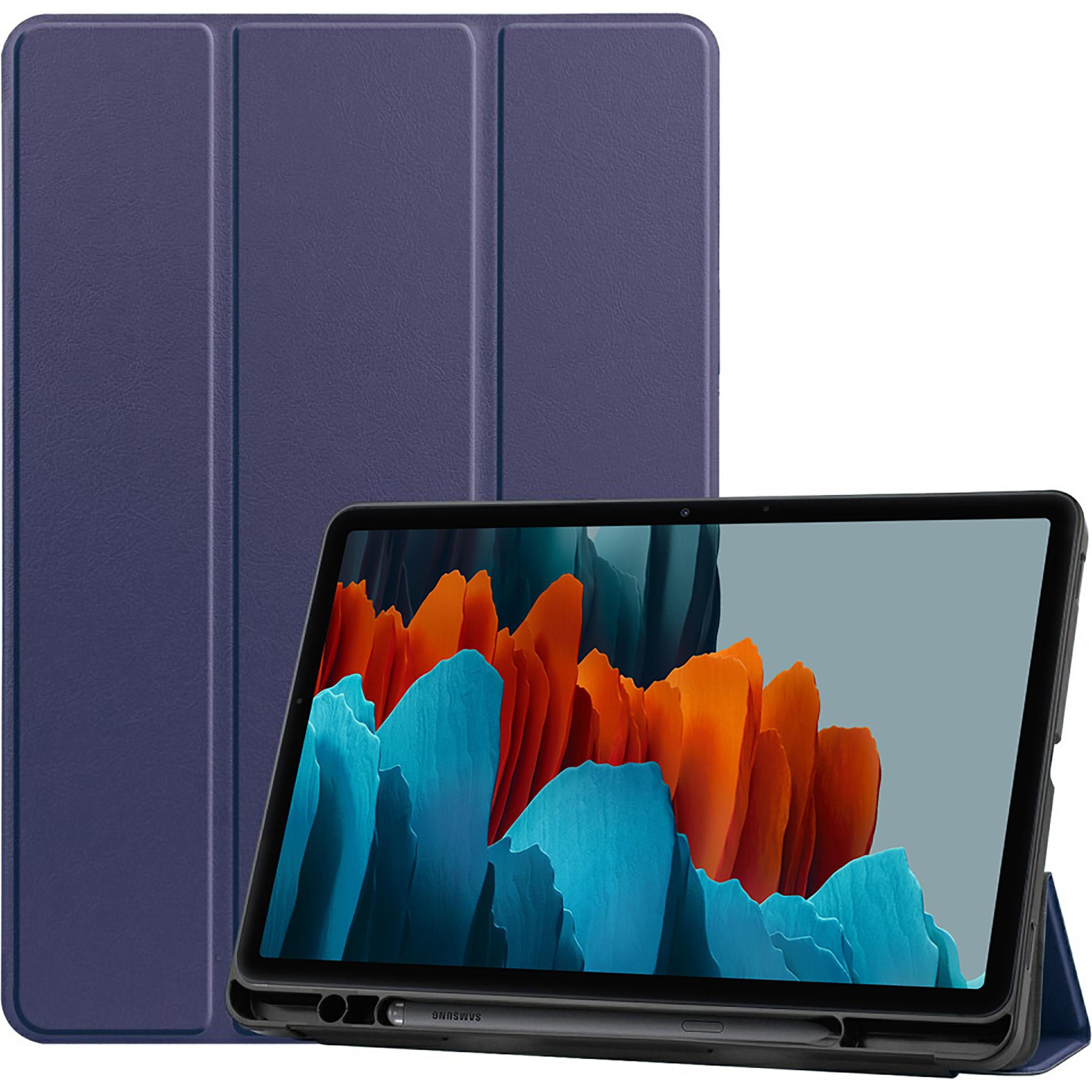 Cazy Premium Smart Hülle Kompatibel mit Samsung Galaxy Tab S7 - Schutz Etui Hülle mit Stifthalter - (Galaxy Tab S7), Tab...