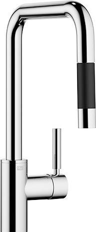 Immagine prodotto Dornbracht Miscelatore da cucina META Square, miscelatore monocomando, estraibile, con funzione docc