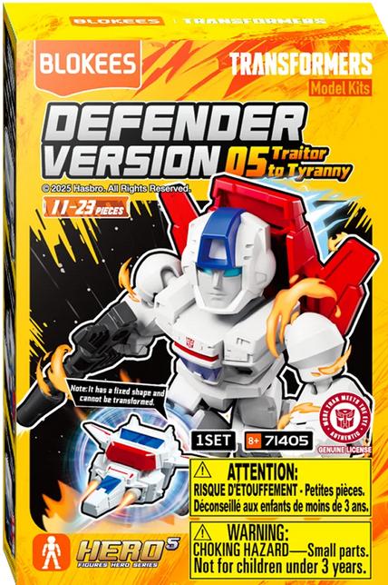 Actual product image Blokees MK Blind Box 12pz Transformer: Defender vrs 05 11cm