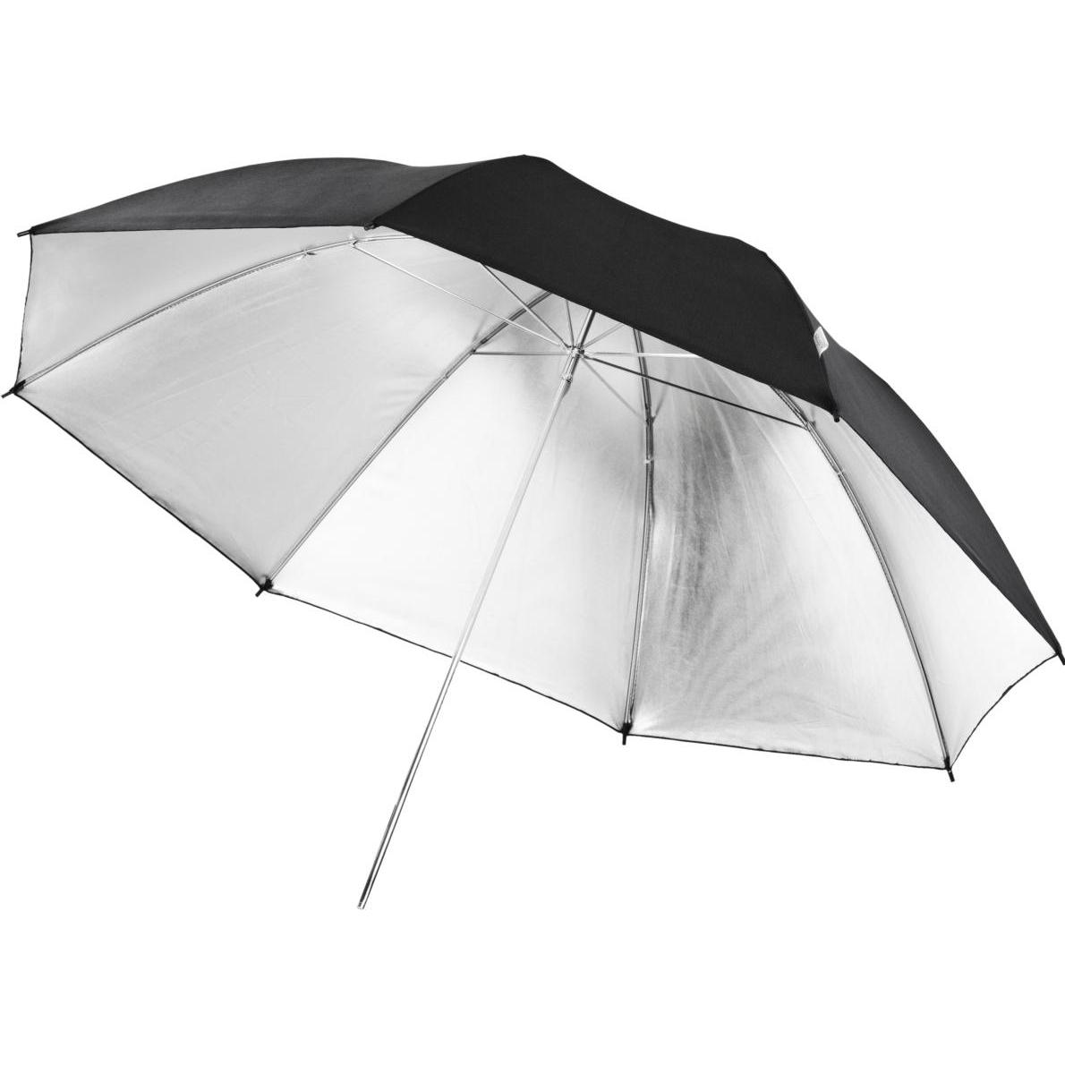 Walimex pro pro Reflexschirm (Schirmreflektor, 109 cm), Softbox + Reflektor