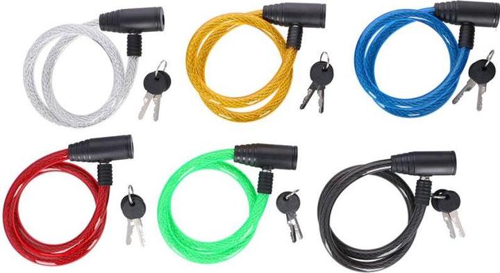 Actual product image Dunlop Cable lock 12x650mm (assorted)