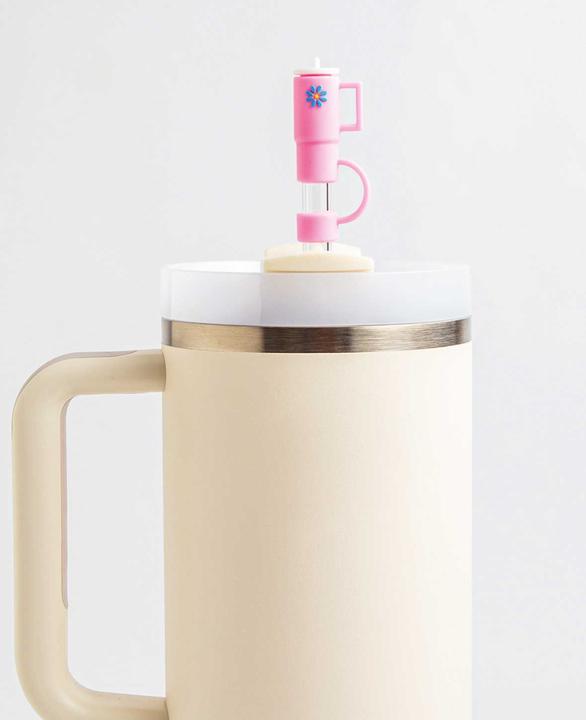 Actual product image I Am Creative Silikon Trinkhalm-Abdeckung passend für Trinkflaschen, Stanley