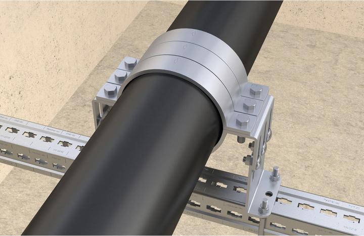 Actual product image Fischer Rohrschelle Massiv FMFSC 65 (77 mm)