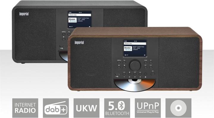 Productafbeelding Imperial Dabman i205 CD (Internet radio, DAB+, VHF, FM, Bluetooth, WiFi)