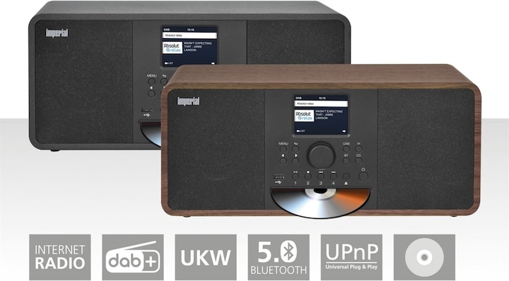 Produktbild Imperial Dabman i205 CD (Internetradio, DAB+, UKW, FM, Bluetooth, WLAN)