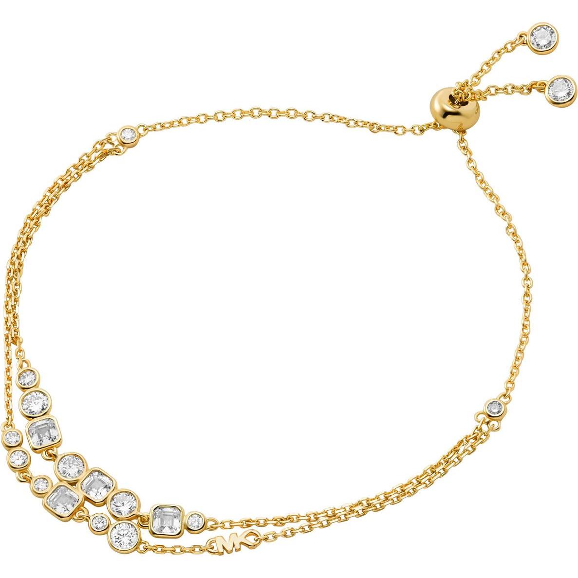 Michael Kors, Armschmuck, Armband KORS BRILLIANCE, (21.60 cm, 925er Silber)