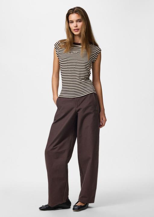 Immagine prodotto Pieces PCSOF U-BOOT-AUSSCHNITT Oberteil mit angeschnittenen Ärmeln (XS)