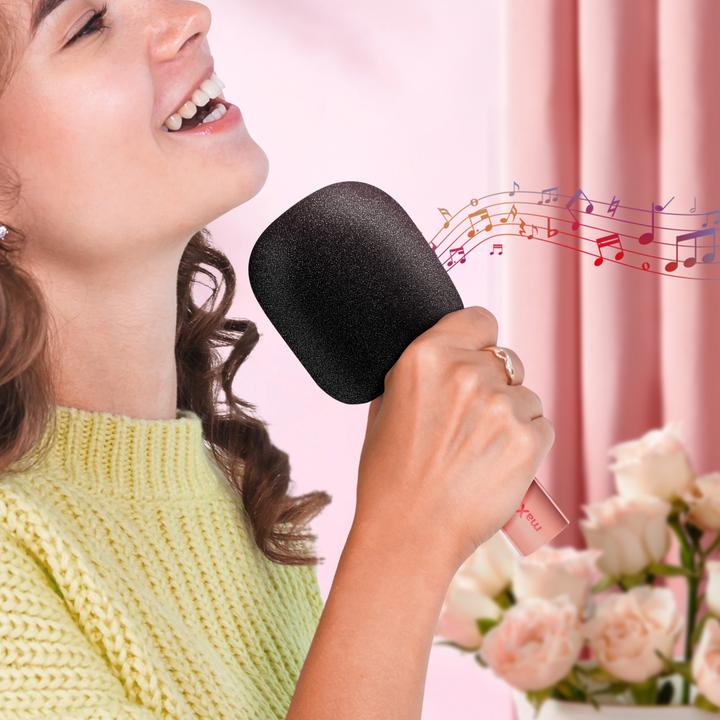 Produktbild Maxlife Bluetooth-Mikrofon mit Lautsprecher MXBM-600 rosa