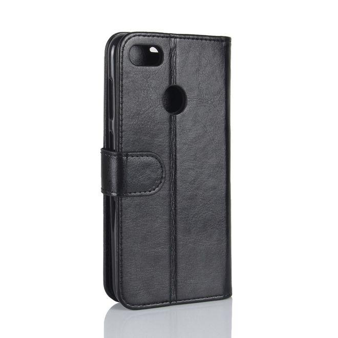 Actual product image MU Classic Crazy Horse Leather Cover (Huawei Y6 Pro (2017))