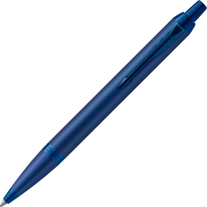 Parker Pen Kugelschreiber IM Monochrome PVD M (Blau, 1 x)