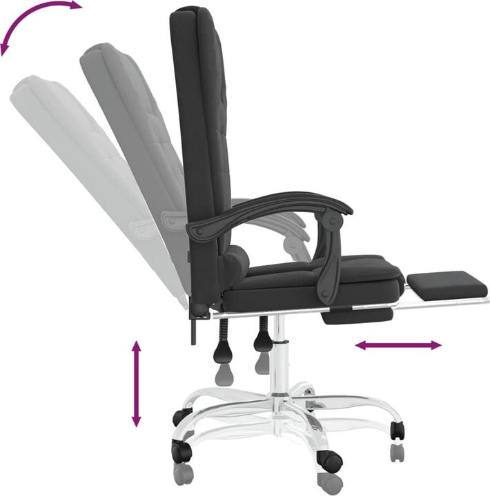 Immagine prodotto vidaXL Massage-Bürostuhl (46.50 - 56 cm)