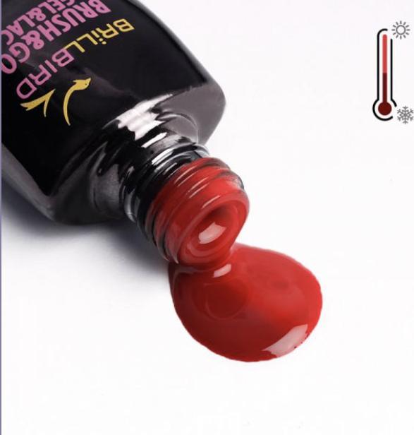 Actual product image BrillBird Brush & go Gel&lac GoGL T02 - 8ml (Gel-Effect Nail Polish)