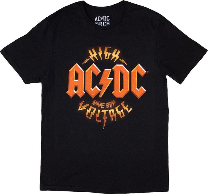 Immagine prodotto AC/DC High Voltage Dive Bar Maglietta Stampa posteriore Adulto Unisex (M)