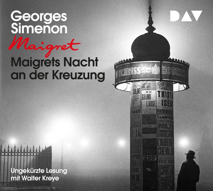 Image du produit La nuit de Maigret à la croisée des chemins (Georges Simenon, Hansjürgen Wille, Marques Bärbel, Barbara Klau, Walter Kreye, Allemand)