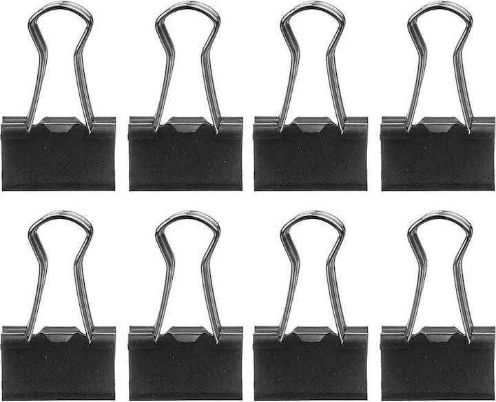Actual product image Pincello Staples Clip small black metal (24 pieces) (24 x)