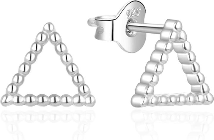 Immagine prodotto Agato - Delicate silver earrings Triangle AGT-E213P (Argento)