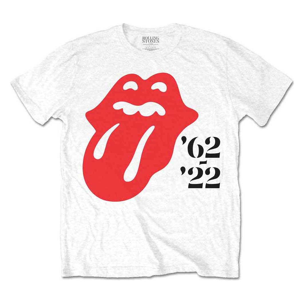 The Rolling Stones, Herren, Shirts, Sixty 62 - 22, Weiss, (M)