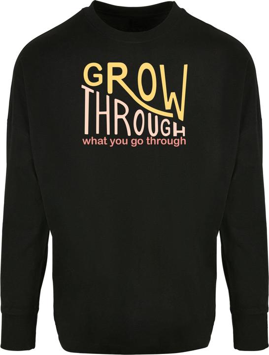Merchcode Spring - Grow through 2 Oversized Longsleeve - 114009 (XXL)
