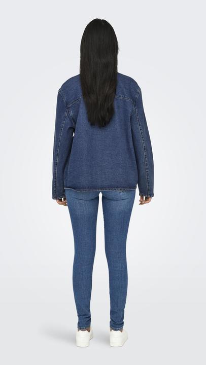 Immagine prodotto Only Giacca di jeans con collo a mosca Giacca di jeans (M)