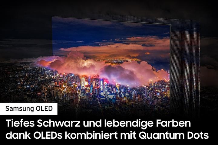 Produktbild Samsung SAMS GQ-65S90C OLED TCS SMA UHD 163 GQ65S90CATXZG (65", S90C, OLED, 4K)