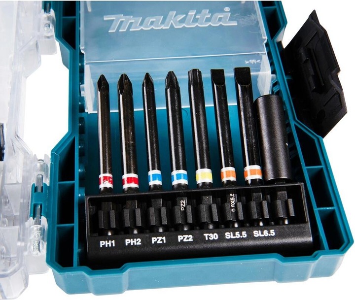 Actual product image Makita Bit set 32pcs. (Cross Phillips PH M1, Cross Phillips PH M2, Cross Pozidriv PZ M1, Cross Pozidriv PZ M2, Hexagon socket TX M30, Cross Pozidriv PZ M0, Cross Pozidriv PZ M3, Cross Phillips PH M0, Cross Phillips PH M3, Screw slot M3, Screw slot M4, Hexagon socket TX M10, Hexagon socket TX M15, Hexagon socket TX M20)