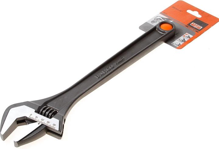 Image du produit Bahco Clé à molette avec écrou central, phosphatée, 380 mm (44 mm)