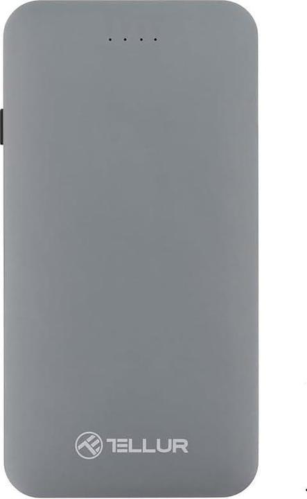 Tellur Power Bank QC 3.0 Fast Charge, 5000mAh, 3in1 grey (5000 mAh, 18 W)